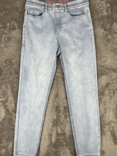 Redvanly Jeans Mens Medium Blue 5 Pocket Ranstead Pull On Jeans Tapered Golf