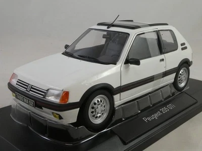 Norev Peugeot 205 T16 GTi 1.6 Blanc 1988 1/18 184849 Modèle Réduit Street 1:18 - Photo 1/2