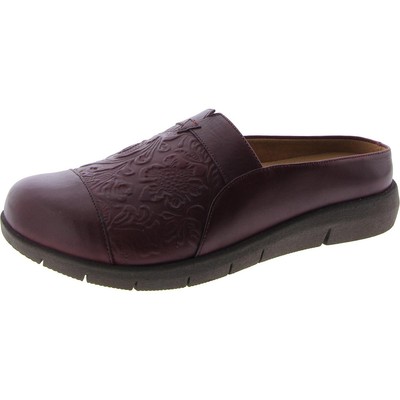 SoftWalk Womens San Marcos Red Slide Sandals Shoes 9.5 Narrow (AA,N) BHFO 6220