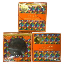 3 Pack Bakhoor Wow Nabeel 40gram Incense Bukhoor