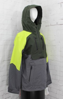 Volcom Brighton Pullover Snowboard Jacket, Men's Small Dark Grey