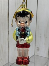 Santas Best Disney Pinocho Estilo Europeo Vidrio Soplado a Mano Adorno Jiminy Cri
