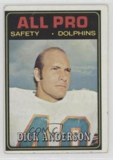 1974 Topps Dick Anderson #142 10ou