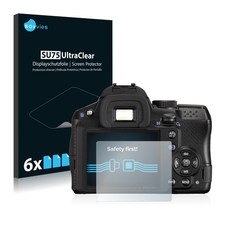6 Pack Screen Protector for Pentax K-30 Protective Film Shield Clear Protection