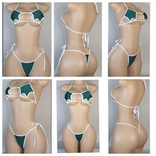 Exotic Dancewear Women's Bikini Set Size Medium