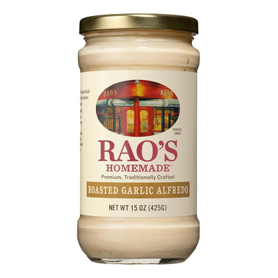 Rao'S Homemade Roasted Garlic Alfredo Sauce, 15 Oz, Pasta Sauce, Premium Quality