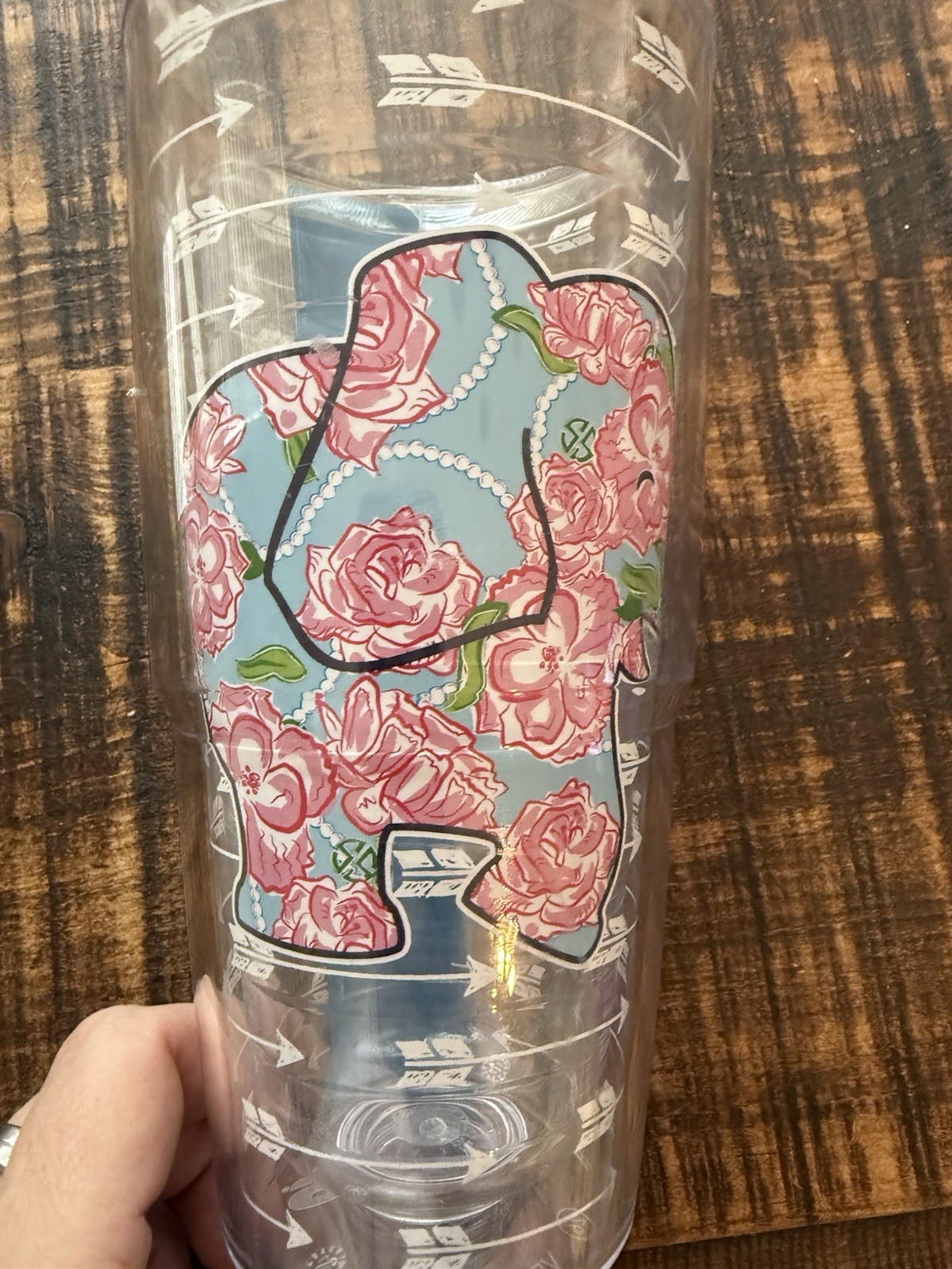 Tervis Simply Southern Collection 24 oz Tumbler Cup With Ele