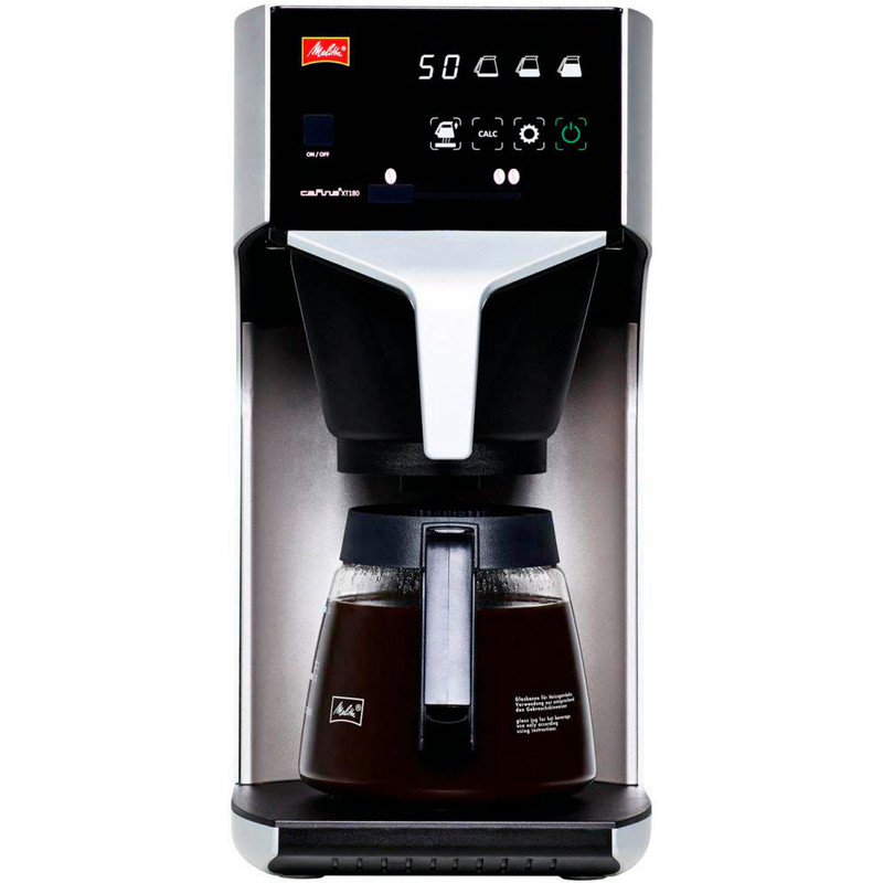 Melitta Cafina XT180-GWC Kaffeemaschine schwarz 15 Tasse Festwasseranschluß OVP
