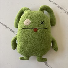 Ugly Doll Ox 12 inch Plush Pretty Ugly LLC 2004 Rare green Ox