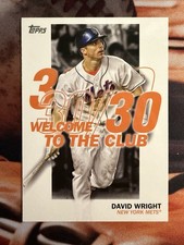 2023 Topps Series 1 - Welcome to the Club David Wright #WC-5 Fresh Pull NM+