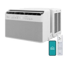 Midea U Shaped 10,000 BTU Smart Inverter Window AC with MShield  Pre Owned READ!