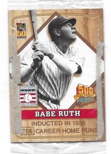 2001 Topps Post Cereal 500 Home Run Club #1 Babe Ruth New York Yankees
