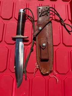 Vtg RANDALL MADE Orlando FLA Custom Military Fixed Blade Hunting Fighting Knife