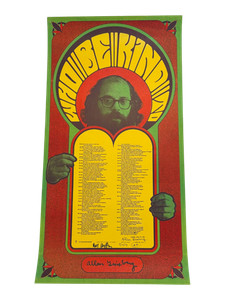Allen Ginsberg Poster | eBay