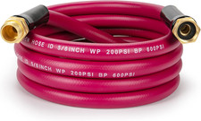 Garden Hose 5/8 in X 10 Ft, Heavy Duty Durable anti Kink Flexible Garden Water H
