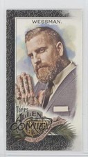 2022 Topps Allen & Ginter Mini Black Border Luke Wessman #298 yf0