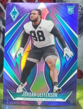 2024 Panini Phoenix - Rookies Jordan Jefferson #209 Purple Fade (RC)