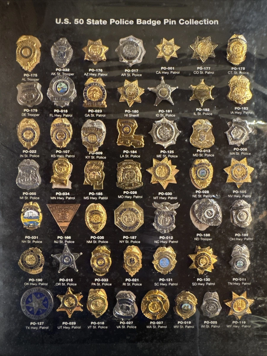 Highway Patrol Badge In Collectible Police Pins & Buttons for sale