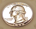 1956  Gem Proof Quarter 90% SILVER EYE CANDY Blazing Mirrored Surfaces #130 ~ 5