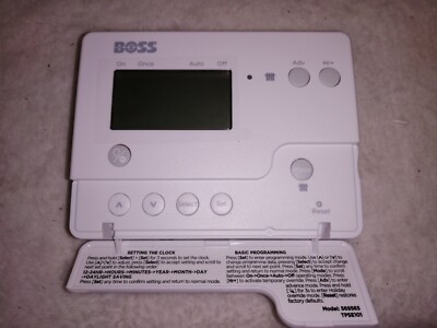 Boss Universal Zeitschalter TPSE101 Boss Einkanal Programm Timer