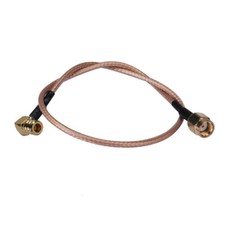 RP SMA male to SMB female right angle pigtail cable RG316 for 3g gsm gps antenna
