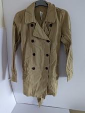 'maurices Women's Double Breasted Coat Jacket, Camel Size Medium
