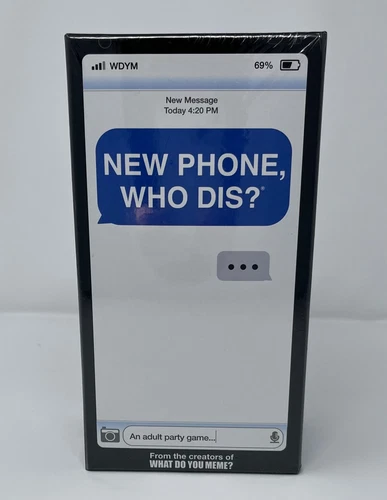 New Phone, Who Dis? By Relatable The Offline Text Party Game Updated Content