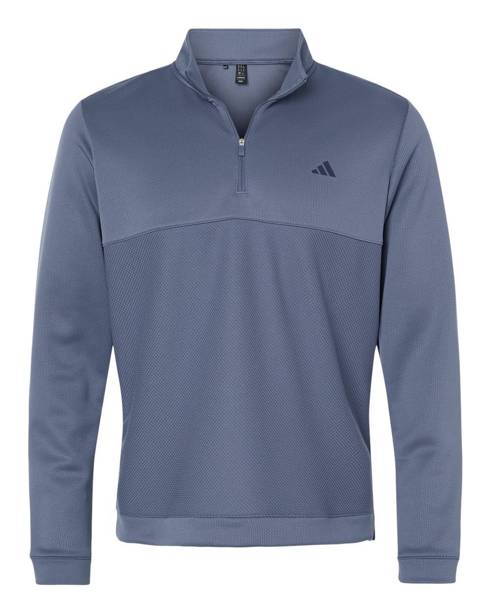 ADIDAS GOLF Men's S-3XL Ultimate365 Textured Quarter-Zip