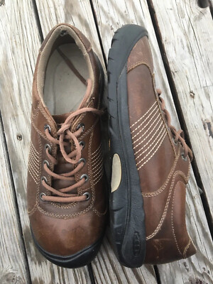 Keen Finlay Brown Leather Lace Up Casual Shoes Keen finlay brown leather lace sneakers | Mercari main image 3