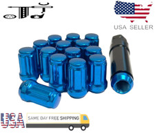 16pc Blue 1.4 Tall 12x1.25 Tuner Spline Lug Nutkey Fit Nissan Infiniti Model 16pc Blue 1.4 Tall 12x1.25 Tuner Spline Lug Nutkey Fit Nissan Infiniti Model