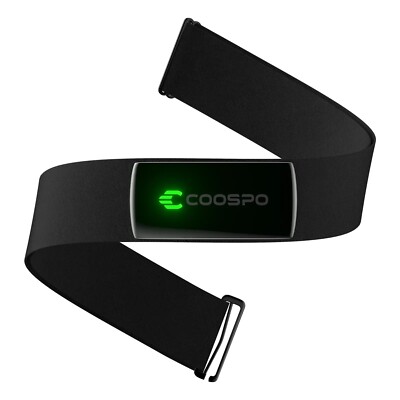 COOSPO H9Z Herzfrequenzmesser Brustgurt Bluetooth 5.0 ANT+ HR Sensor wiederaufla