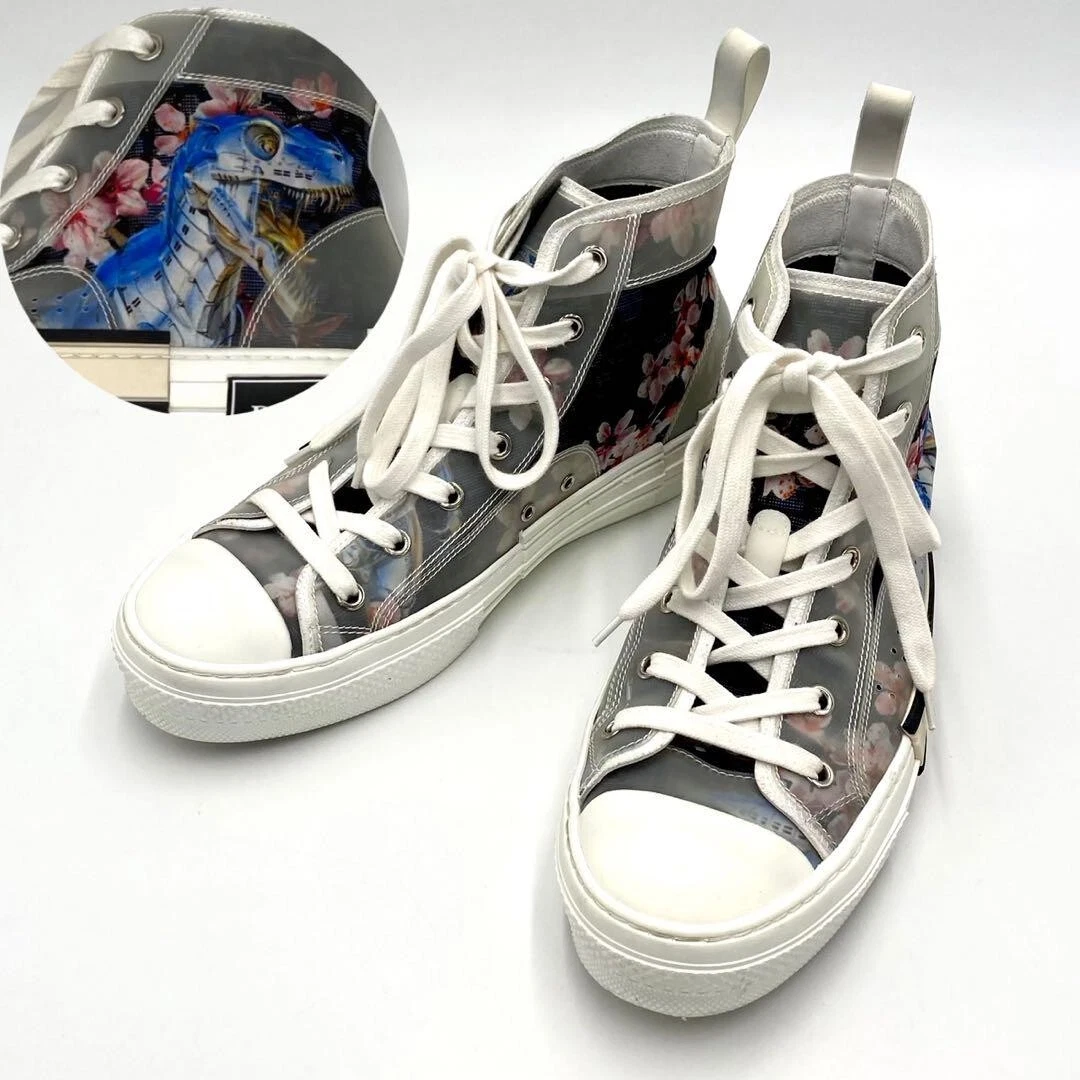 Baskets Dior Homme HAJIME SORAYAMA B23 dinosaure Italie taille 40