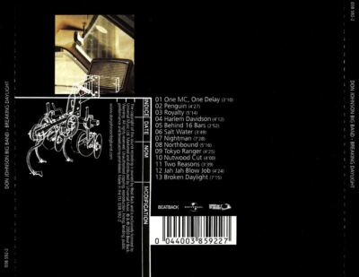 DON JOHNSON BIG BAND - BREAKING DAYLIGHT NEW CD