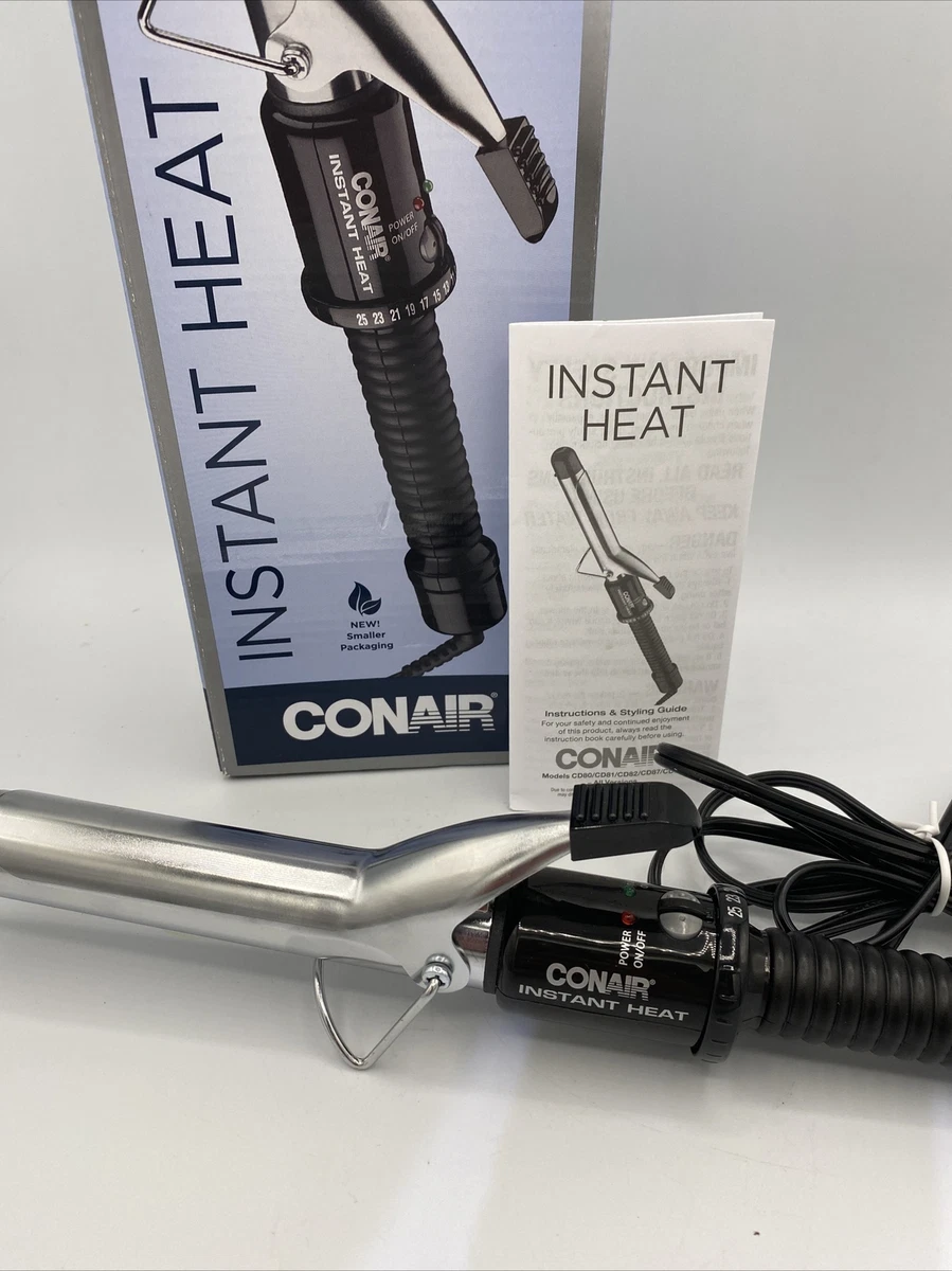 Conair instant heat top curling iron instructions