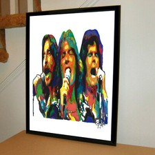Three Dog Night Rock Music Poster Print Wall Art 18x24