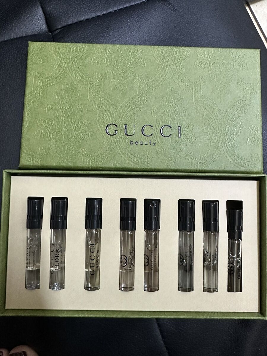 Gucci PERFUME 8 Piece Gift Set Collection Guilty/Bloom/Flora Gucci PERFUME 8 Piece Gift Set Collection Guilty/Bloom/Flora