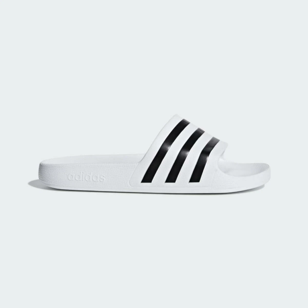 CIABATTE ADIDAS ADILETTE AQUA F35539 BIANCO WHITE GOMMA MARE PISCINA UOMO DONNA