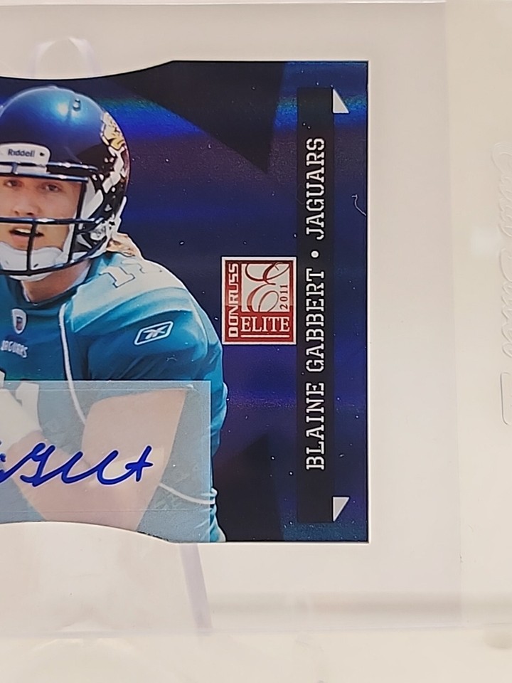 Blaine Gabbert RC AUTO 2011 Donruss Elite 111 Aspirations /49 Get it