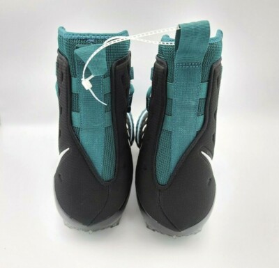 NIKE Force Savage Elite Eagles Black Green Football Cleats  display picture 2