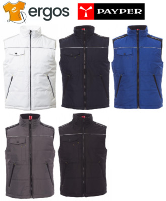 Payper AIRSPACE 2.0 Work Vest Multi Pocket Padded Unisex Sleeveless Jacket