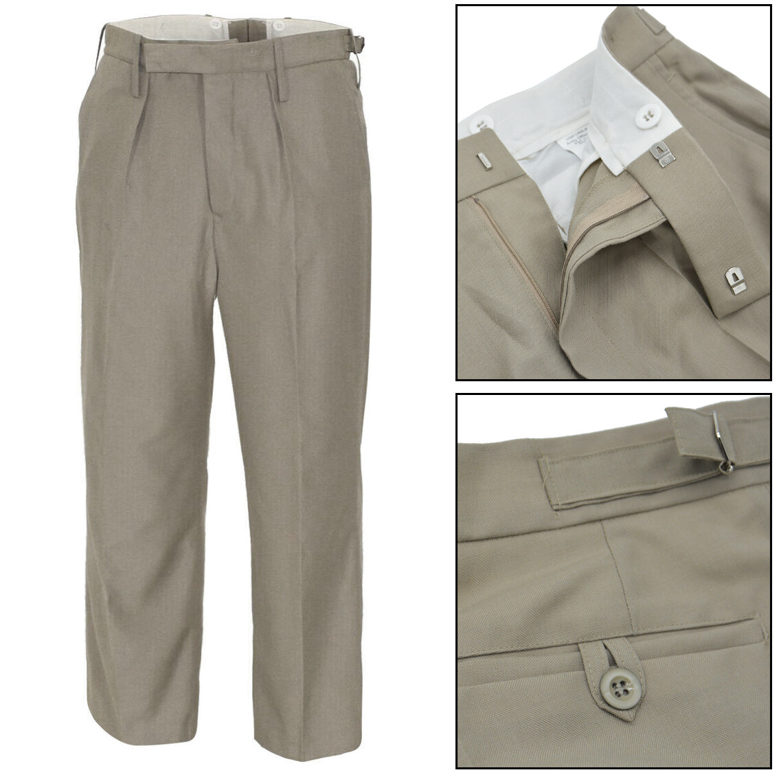 British Army Trousers Tropical Stone Grey RAF Pants Royal Air