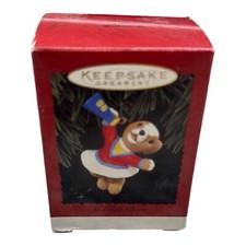 Vintage 1996 Hallmark Keepsake YULETIDE CHEER Cheerleader Christmas Ornament