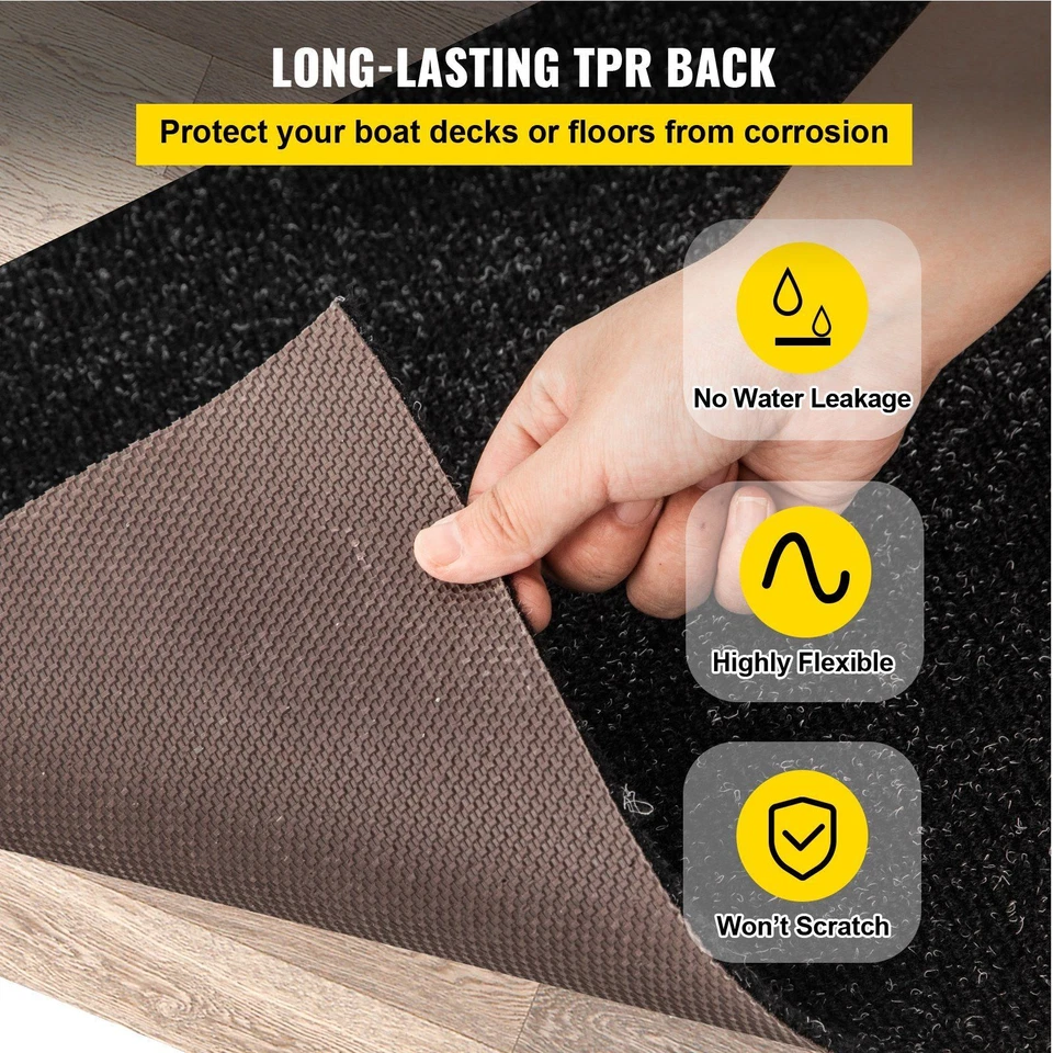 6 ft x 29.5 ft Marine Carpet for Boats Waterproof with Marine Backing Anti-Slide - Image 4 of 4
