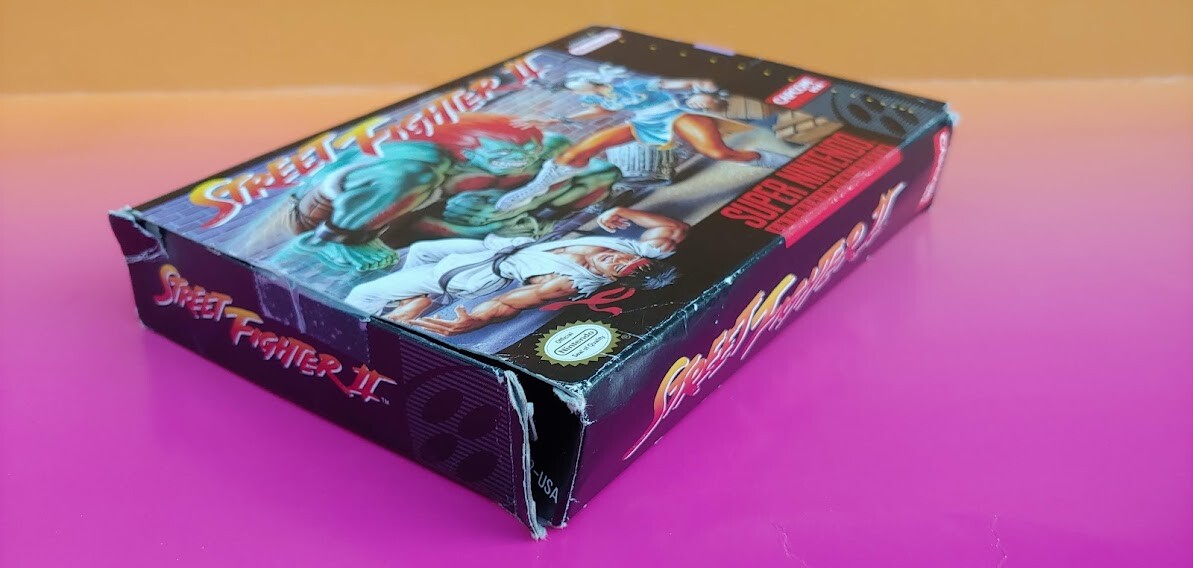 Street Fighter II Complete CIB Authentic Super Nintendo SNES Game