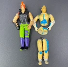 GI Joe Lot (2) ZARTAN 1993, COUNTDOWN 1989 Vintage ARAH Figures/PARTS
