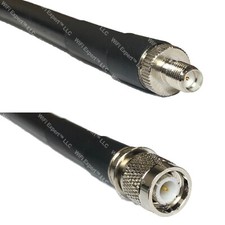 RFC400UF SMA FEMALE to TNC MALE Coaxial RF Cable USA-Ship Lot