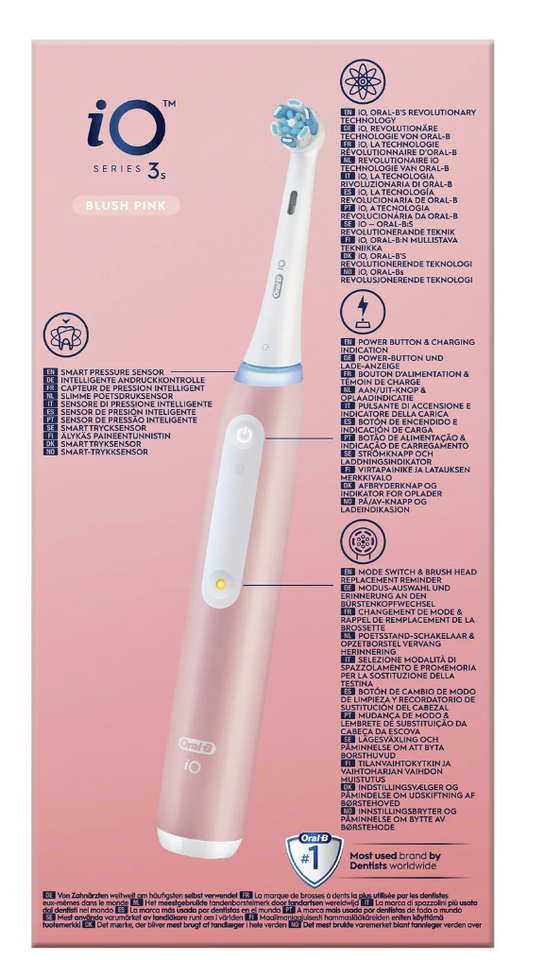 Brosse à Dents Électrique Oral-B PRO 1 - Rose, Rechargeable, Neuve En Boîte