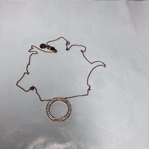 MICHAEL KORS Rose Gold White Crystals 