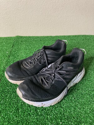Hoka One One Clifton 6 Mens Running Shoes Black White‎ 1102872 BWHT Size 11.5 s-l1200.jpg main image 2