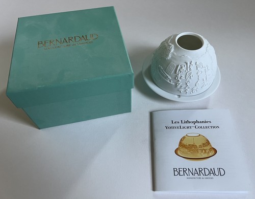 Bernardaud Fine Porcelain VotiveLight Candle Holder - Asian Calligraphy